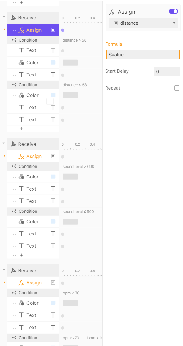 The FOLUMAR expression still failed; I tried using ASSIGN and VALUE to express the variables.